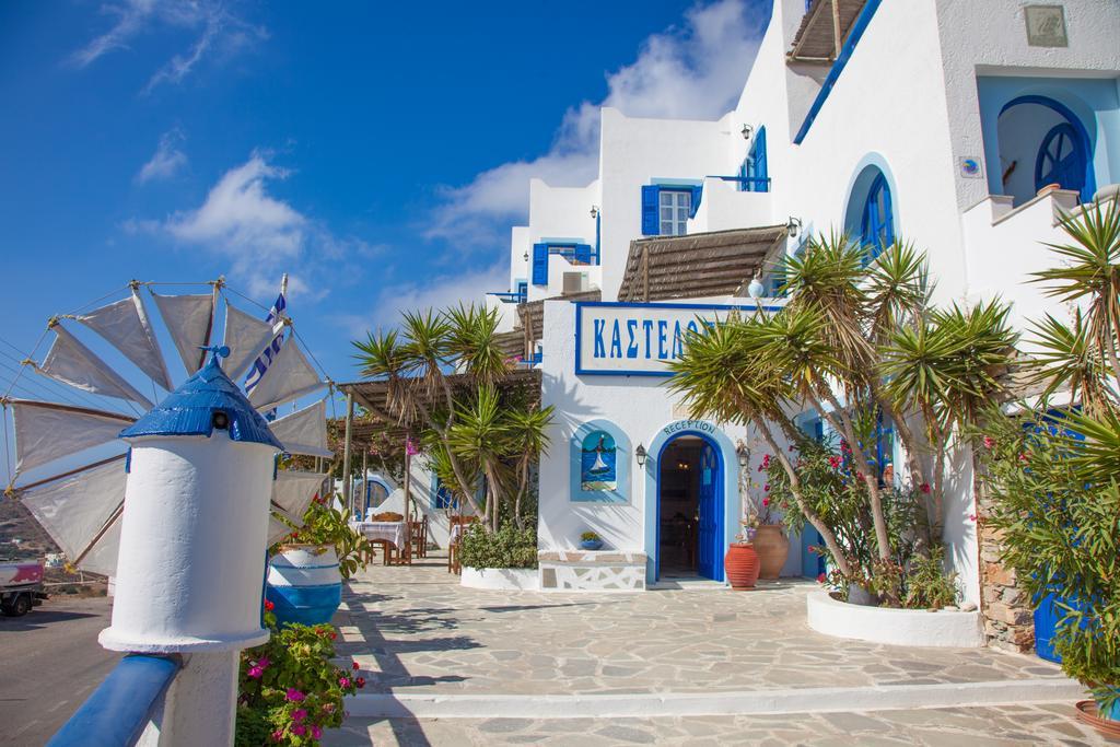 Castelopetra Aparthotel Katapola Exterior foto